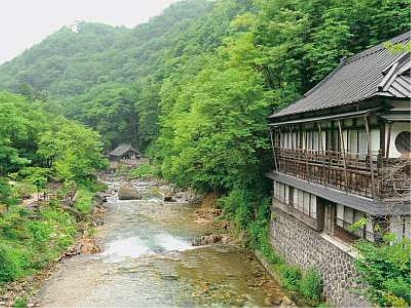 Takaragawa Onsen Ousenkaku Hotel Minakami Exterior foto