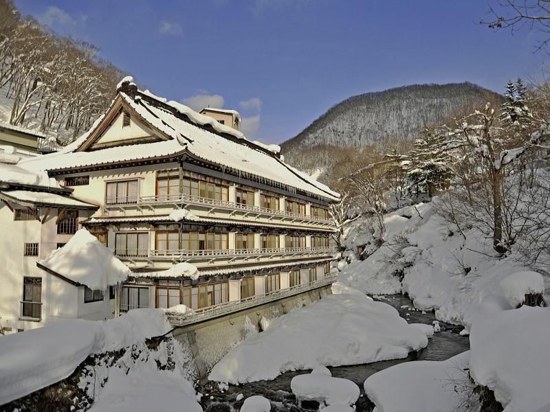 Takaragawa Onsen Ousenkaku Hotel Minakami Exterior foto