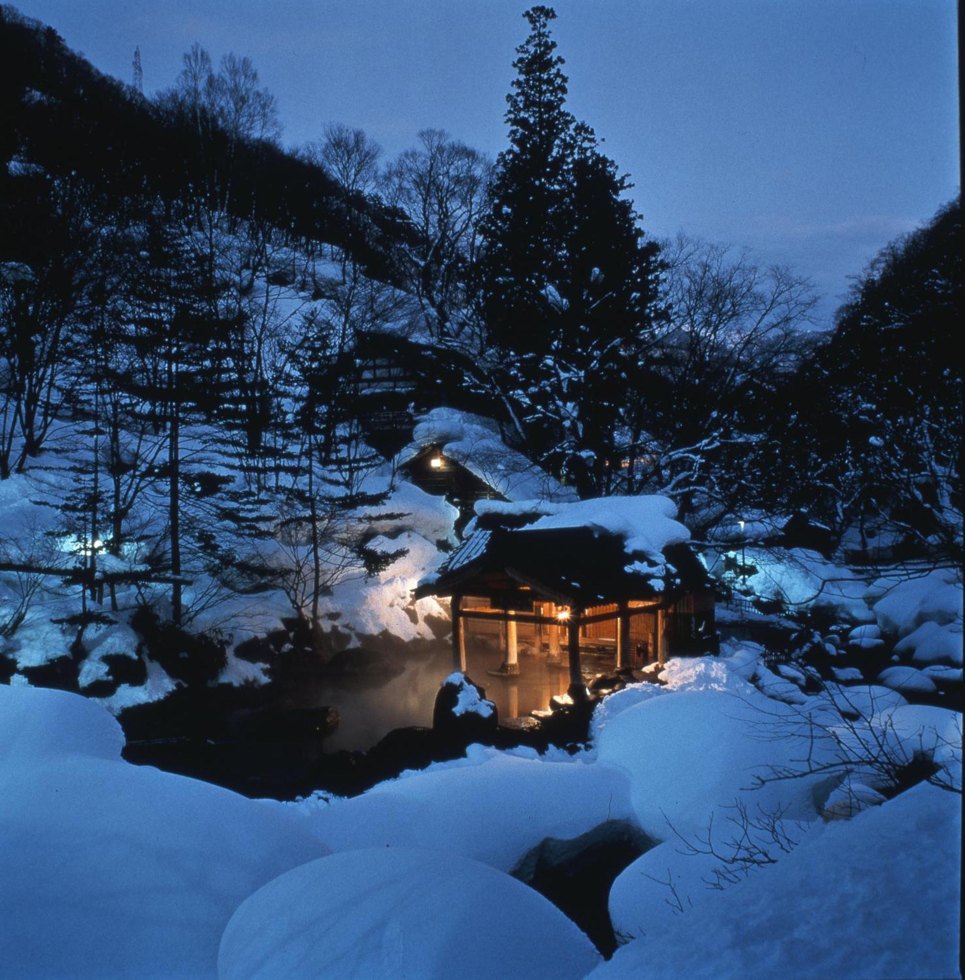 Takaragawa Onsen Ousenkaku Hotel Minakami Exterior foto